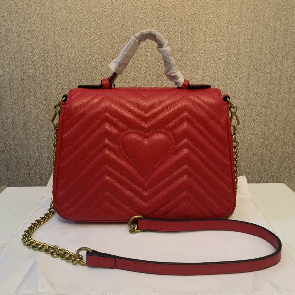 

handbags sale new designer style cross chain shoulder bags women bag messenger bag body luxury pu leather purse female marmont tote itow, Red;black