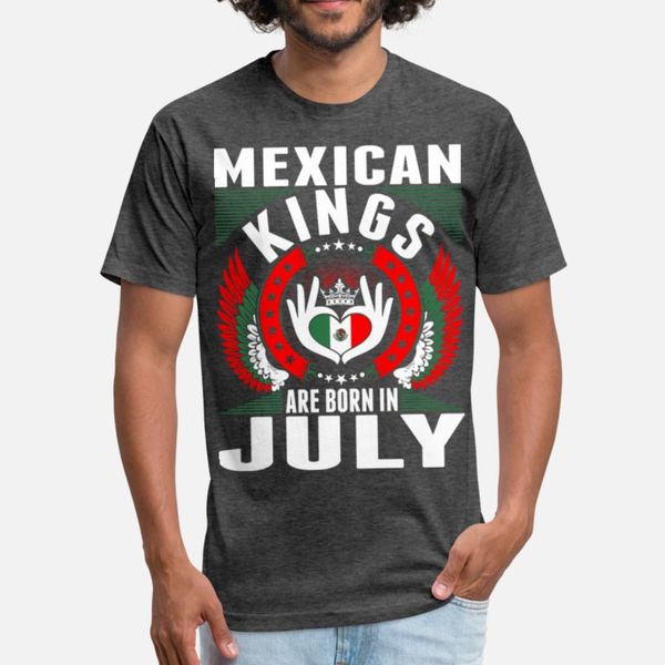 

mexican kings are born in july t shirt diy vintage casual tracksuit hoodie sweatshirt