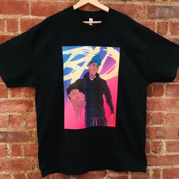 

xxxtentacion bad t shirt (+ vinyl sticker) sport hooded sweatshirt hoodie