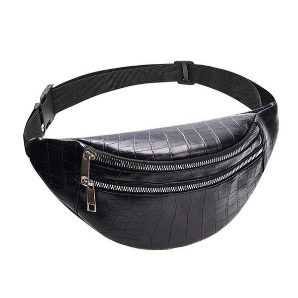 

женщины крокодил шаблон талии fanny pack пояс сумка для путешествий hip bum сумка плеча h8wd