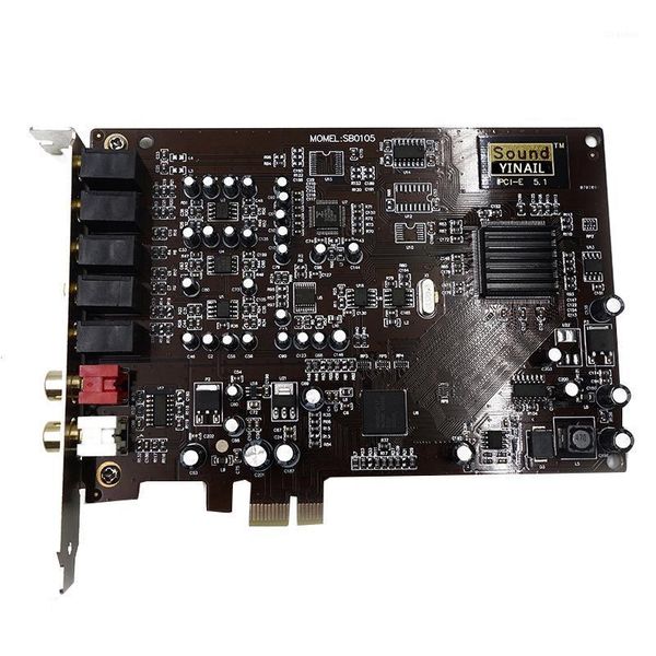 

sound cards au42 -nature blessed pci-e 5.1 creative card sn0105 sb0105 pcie for xp windows 7/8/101