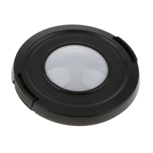

55mm white balance snap-on lens cap with neutral and warm domes black