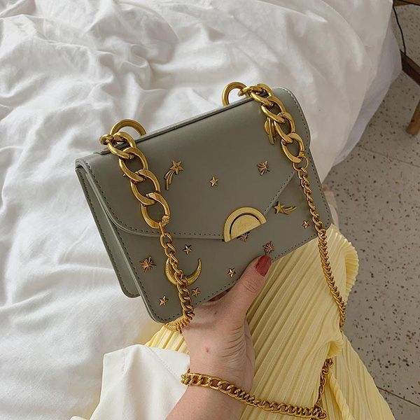 

small bag female 2020 summer new chain small square bag fashion wild personality single shoulder messenger