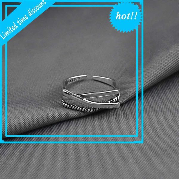 

new fashion creative irregular geometric opening ring accessories, Silver