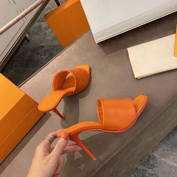 

2022fashion women designer high-heeled sandals slippers woman designers slipper shoes summer beach slides sandal, Black