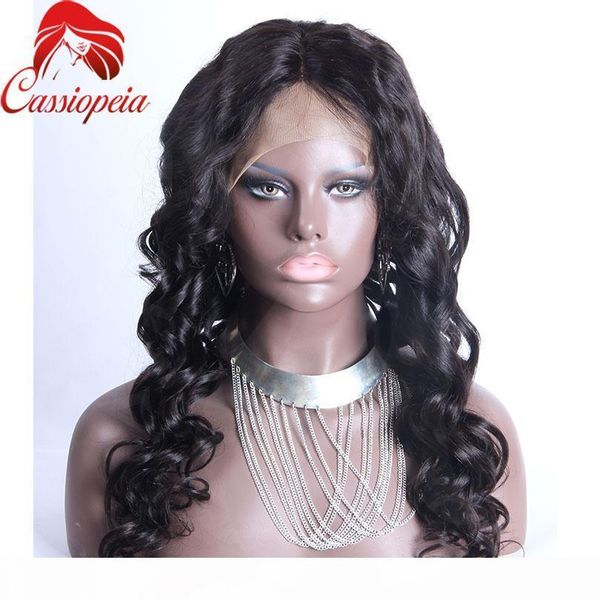 

8a brazilian body wave lace front wigs 100% human hair wigs glueless full lace wigs for black women, Black;brown