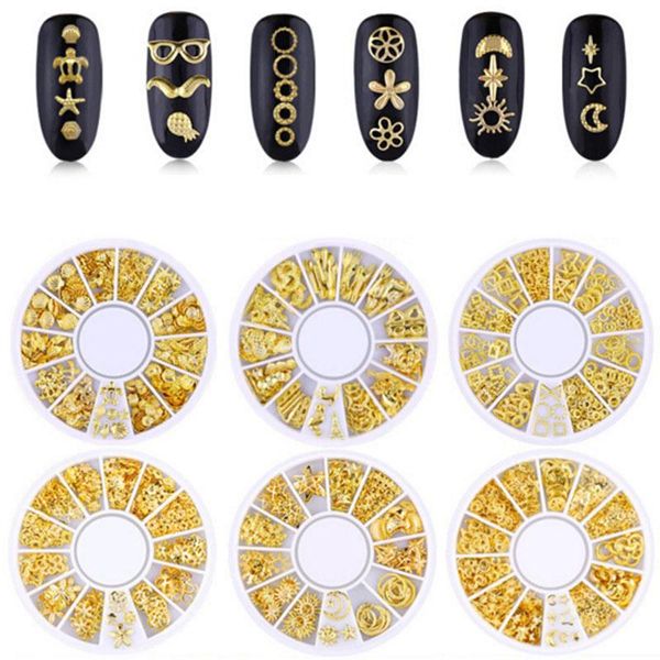 

nail art decorations 3d stamping plate decor decoration, Silver;gold