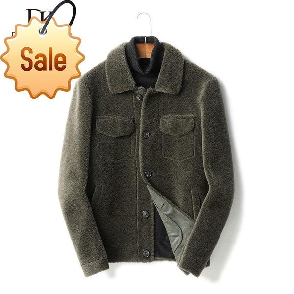 

men wool coat winter woolen jackets casual warm 2021 z9808 men's & blends, Black