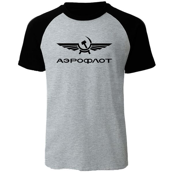 

summer short sleeve mens fashion stylish aeroflot aviation russe pilote aerospace aviateur raglan sport hooded sweatshirt hoodie men t shirt