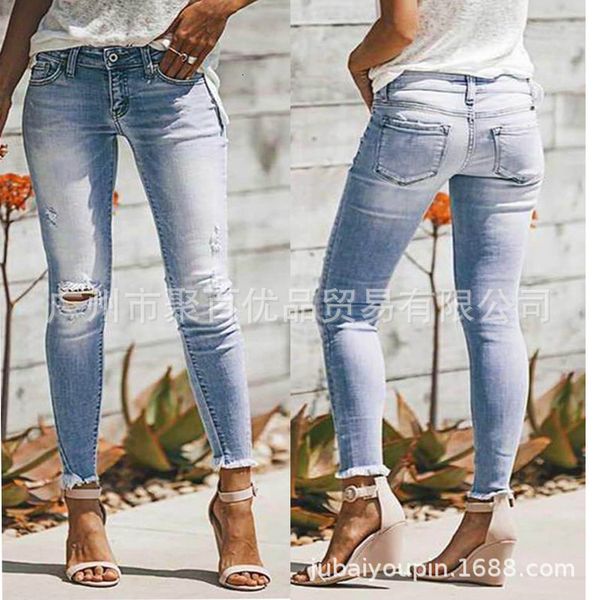 

selling women's jeans in 2019, Blue