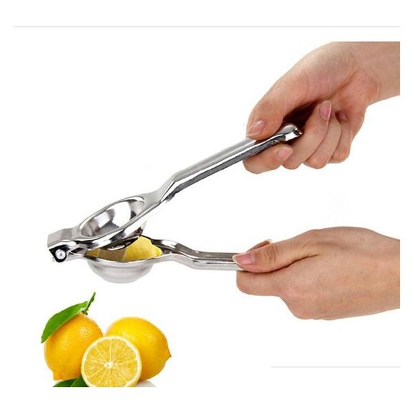 

stainless steel lemon squeezer extractor press reamers juicer hand manual orange citrus lime lemon fruit squeezers kitchen tools rtm9f