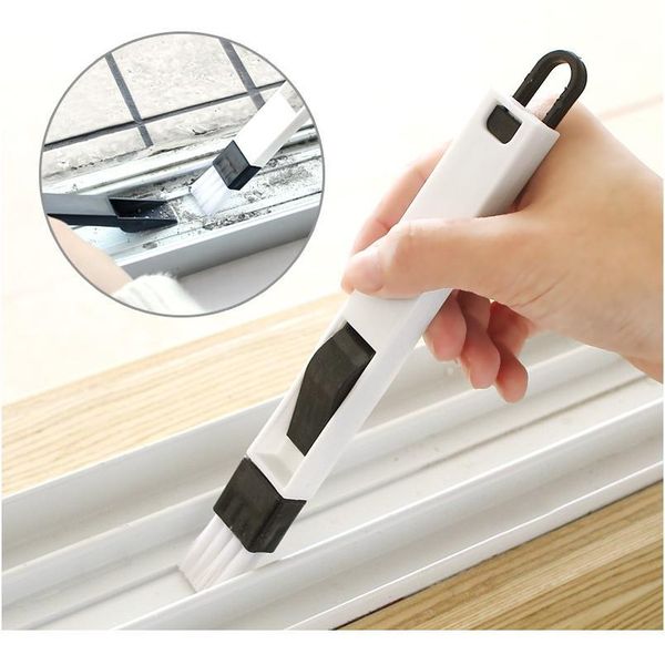 

2 in 1 multipurpose window groove cleaning brush household keyboard home kitchen folding brush clean bbyuhv