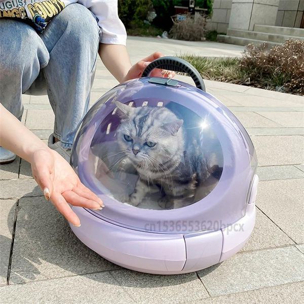 

multifunctional portable cat bag portable space pet bag car dog cage detachable cat nest litter basin