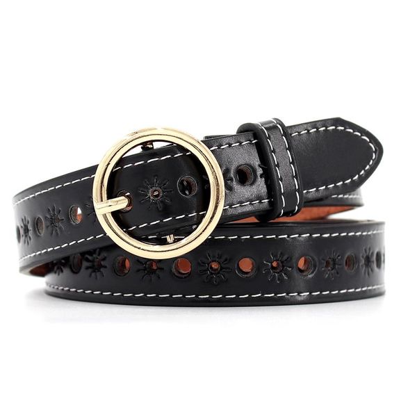 

suits all size women belt fashion faux leather jeans pants belt gift for girl for women girl, Black;brown