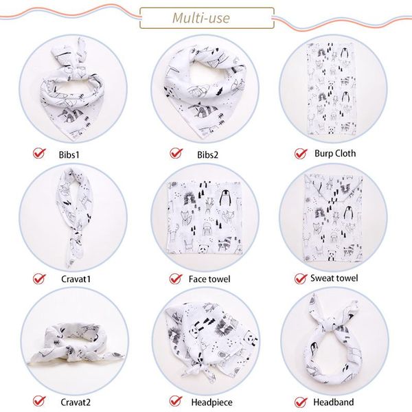 

модные муслин детские одеяла для новорожденных пеленальный wrap cute pure 6060 кормление отрыжка ткань multi role полотенце шарф младенца ма, Red;brown