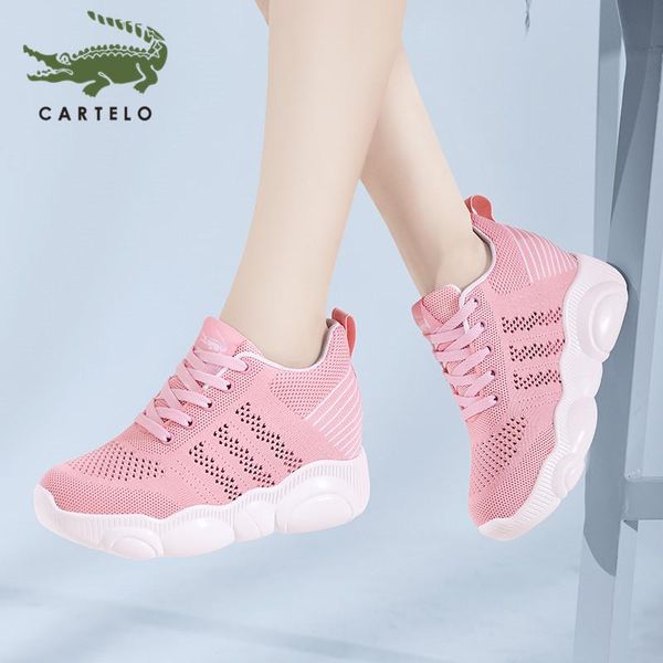 

cartelo women's shoes korean fashion sports shoes trendy wild mesh, Black