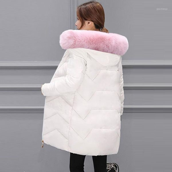 

autumn winter female jacket hooded coat women plus size 7xl winter coat slim women parkas warm jacket for 2020 new1, Black