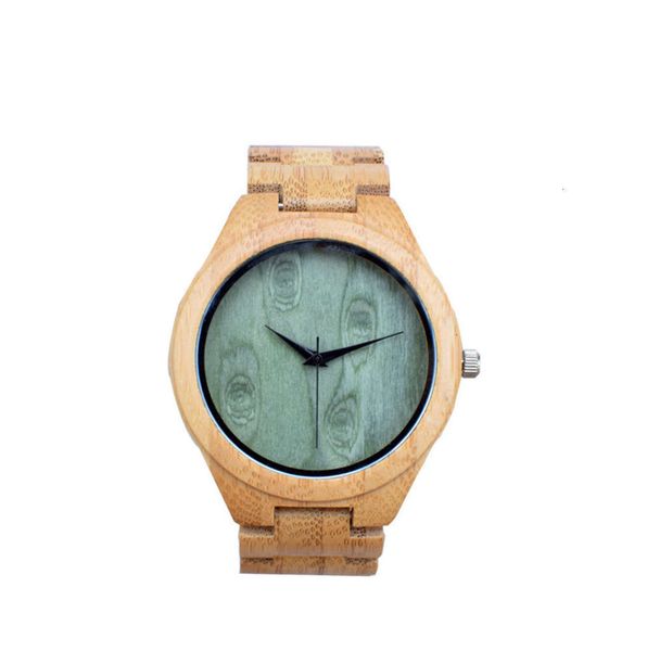 

watch casual men's watch fashion wooden quartz watch, Slivery;brown