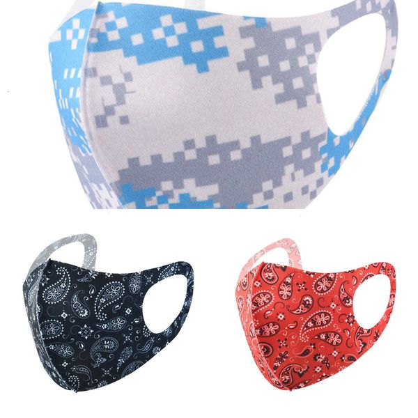 

uhq9nu mask fashion face masks printed cartoon camo ice silk facemask women sunscreen spring summer dustproof dust mouth mas n