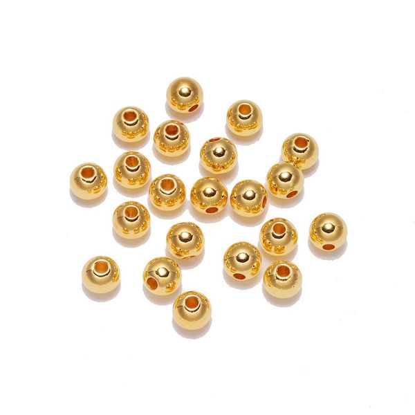 

100pcs lot 4 6 8 10 12mm with hole imitation pearl beads round plastic acrylic spacer bead for jewelry making findings supplies h bbysts
