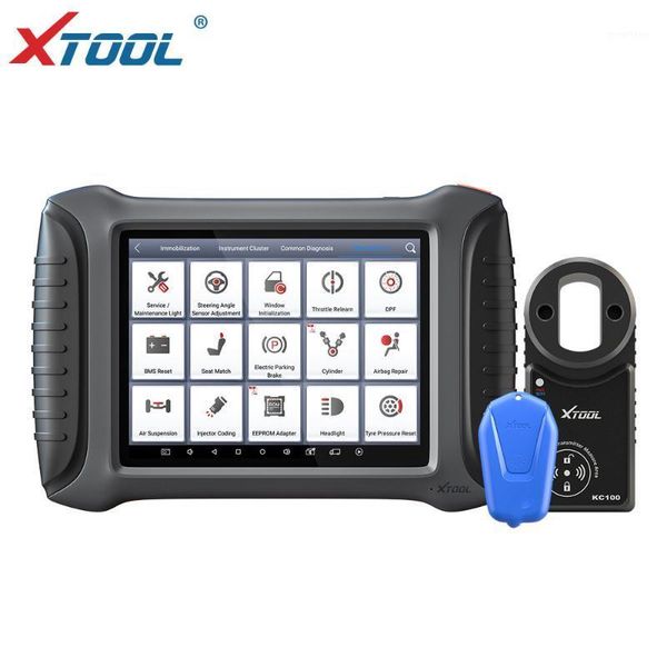 

xtool x100 pad3 key programmer all key lost and added for v-w 4/5th immobilizer odometer adjustment obd2 car diagnostic tool1