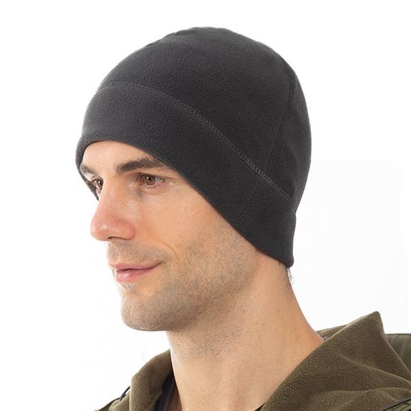 

beanies men beanie fleece hat winter autumn warm hiking sports head accessory for adult
