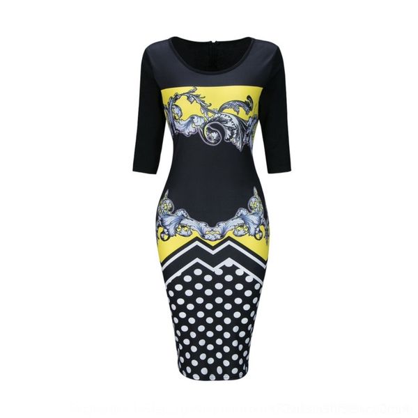 

k6iva skirt polka dressapron slim women's polka dot stitching hip-wrapped print print dress dressapron dressslim dress women's dot, Black;gray