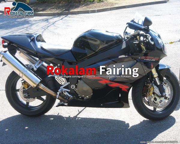 

motorycle fairing body aftermarket for honda vtr rc51 sp1 sp2 vtr1000rr 00 06 rc51 2000 2001 2002 2006 black fairings kit