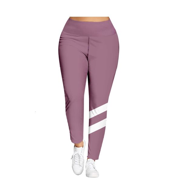

2020 super elastic women's high waist and large yoga pants 3d digital color series printing hip tight leggings, Black