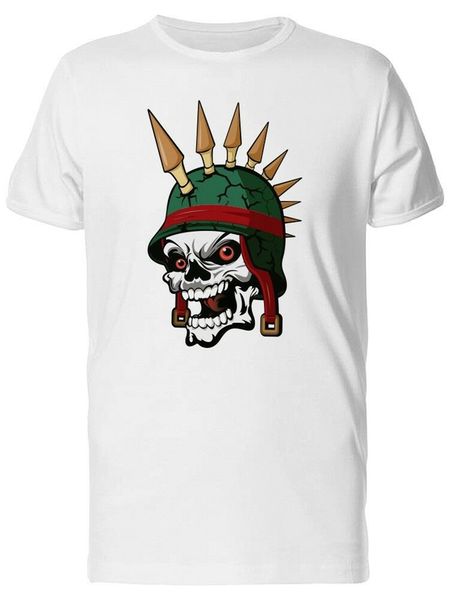 

skull with spiky helmet men's tee -image by vintage graphic tee shirt sport hooded sweatshirt hoodie