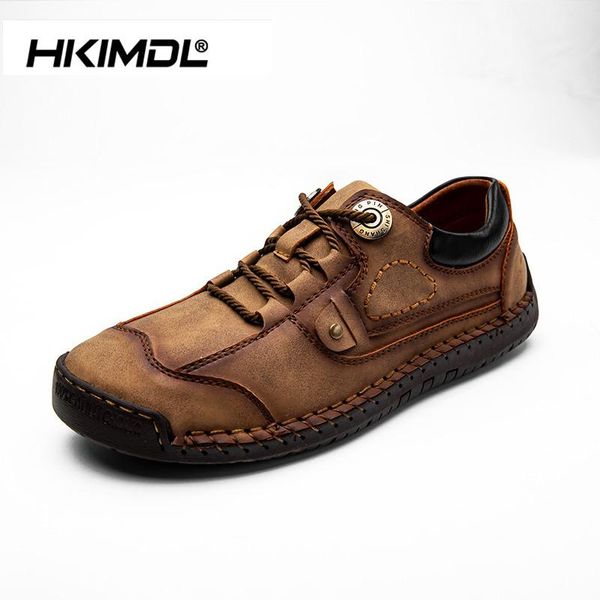 

hkimdl plus size 48 fashion leather men casual shoes business shoes men loafers moccasins black driving sneakers