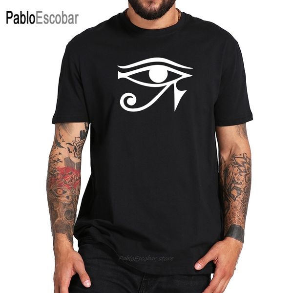 

eye of horus egyptian god print homme moon signal simple hipster egyp eu size hoodie designers t shirts sweatshirt