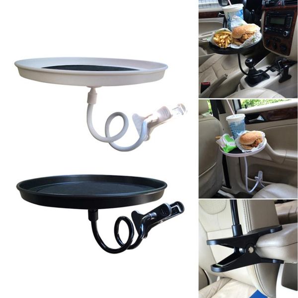 

drink holder car swivel tray with clamp bracket folding dining table holde aullet back seat water cup