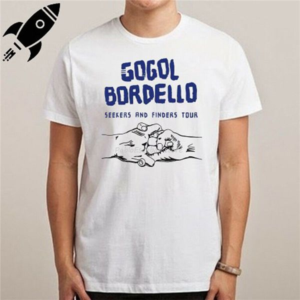 

men cotton gogol bordello seekers and finders men's white size s m l xl 2xl 3xl vintage graphic hoodie designers t shirts sweatshirt