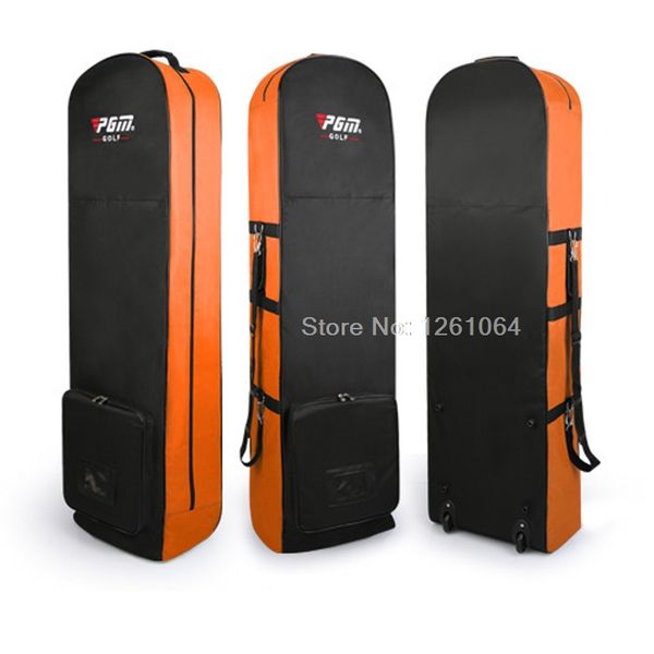 

new golf bag travel aviation with wheels large capacity club cover foldable lightweight waterproof airplane travelling ball bags