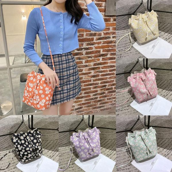 

женская мода чистый цвет цветы crossbody сумка ковша сумка плеча рука сладкие плеча винтажные кожаные сумки