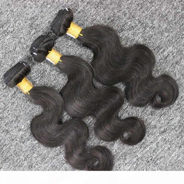 

brazilian body wave 3 bundles lot brazilian hair unprocessed human hair weaves bunldes human hair weave romantic extension, Black