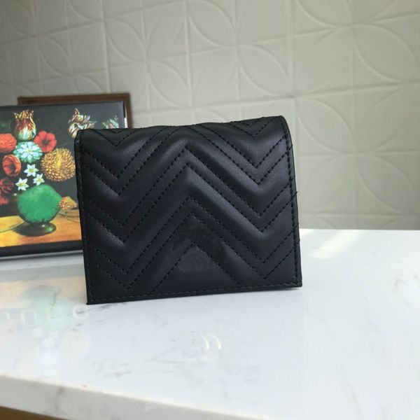 

luxurys designers wallets purse bag fashion short victorine wallet pouch quilted leather empreinte classic pallas card holder zippy coin pur, Red;black
