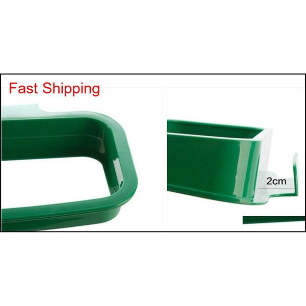 

trash garbage bag rack attach holder/over cabinet cupboard door qylfuo pets2010