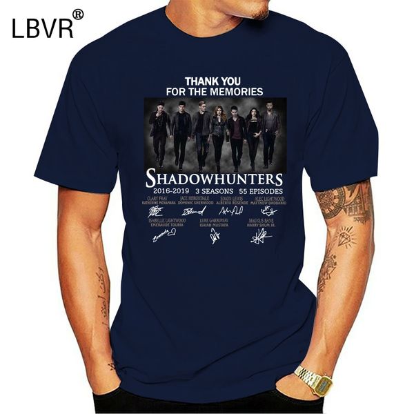

shadowhunters 3th anniversary thanks for memories black cotton men s-6xl t-shirt sport hooded sweatshirt hoodie