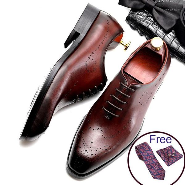 

dress shoes men leather business suit bullock genuine black lace up wedding mens phenkang1