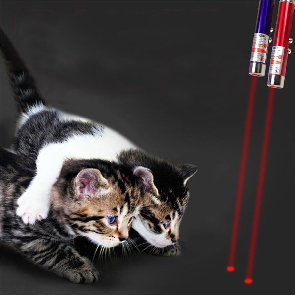 

red laser new cool pointer 2 in1 pen with white led light childrens play cat toy