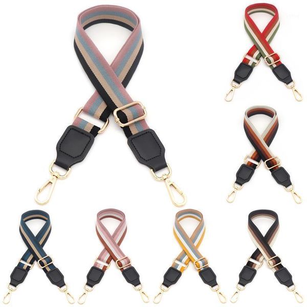 

nylon strap bag color handbags wide strap bag accessory handles adjustable belt for width: 3.8cm adjustable length 80-135cm1, Black
