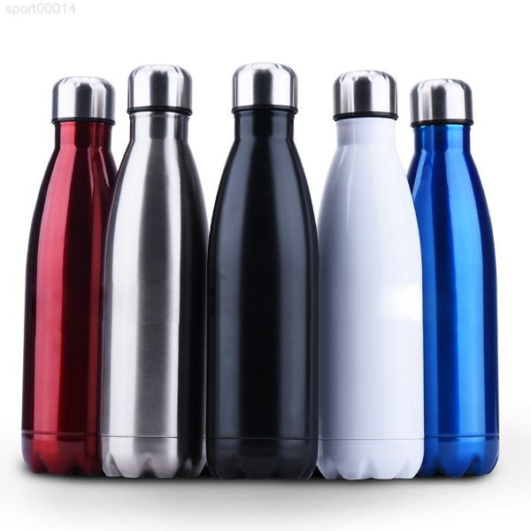 

thermos coke vacuum 304 stainless steel tide brand sports water bullet head factory wholesale direct selling low price