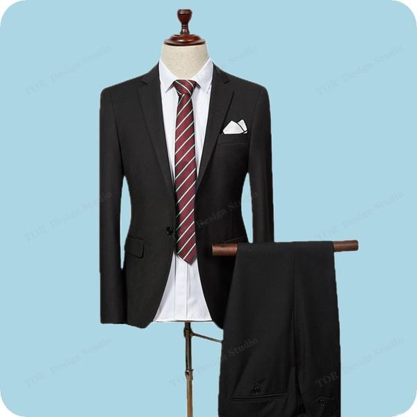 

men's suits & blazers black men suit wedding for custom made business costume tuxedos formal groom man prom terno blazer masculino, White;black