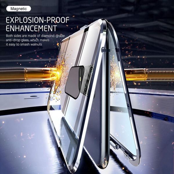 

360 magnetic phone cover case for xiaomi redmi note 9 pro 9s readmi redmy not nota 9 s 9a doub qylekg