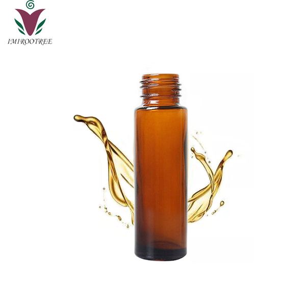 

hip 20pcs 10ml amber thick roll on roller bottle for essential oil refillable perfume bottle aromatherapy sample test