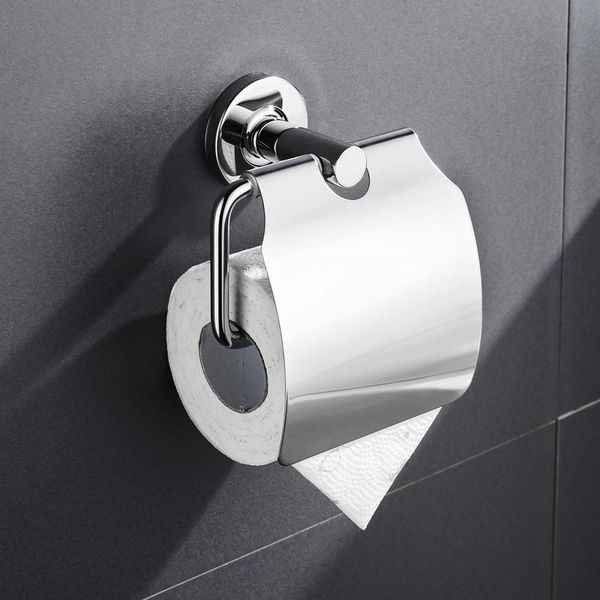 

sus304 stainless steel cover toilet paper holder wall mount roll tissue holder paper hanger bathroom accessories