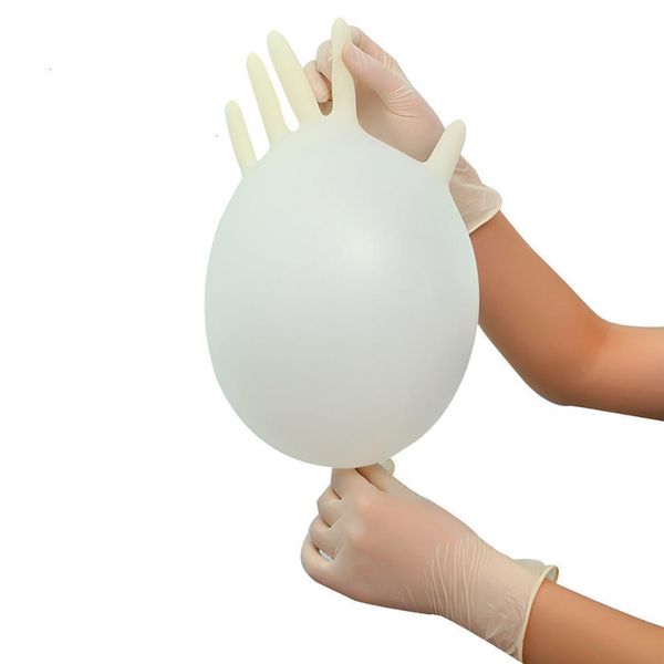 

latex 50pcs acid disposable non-slip alkali gloves good laboratory rubber latex gloves garden household cleaning products