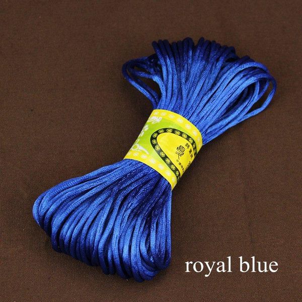 

20meter 2mm satin nylon cord thread soft satin chinese knot macrame cord bracelet braided string diy tassels beading string h bbyjsn
